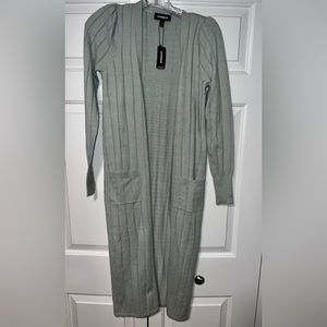 NWT Express long cardigan